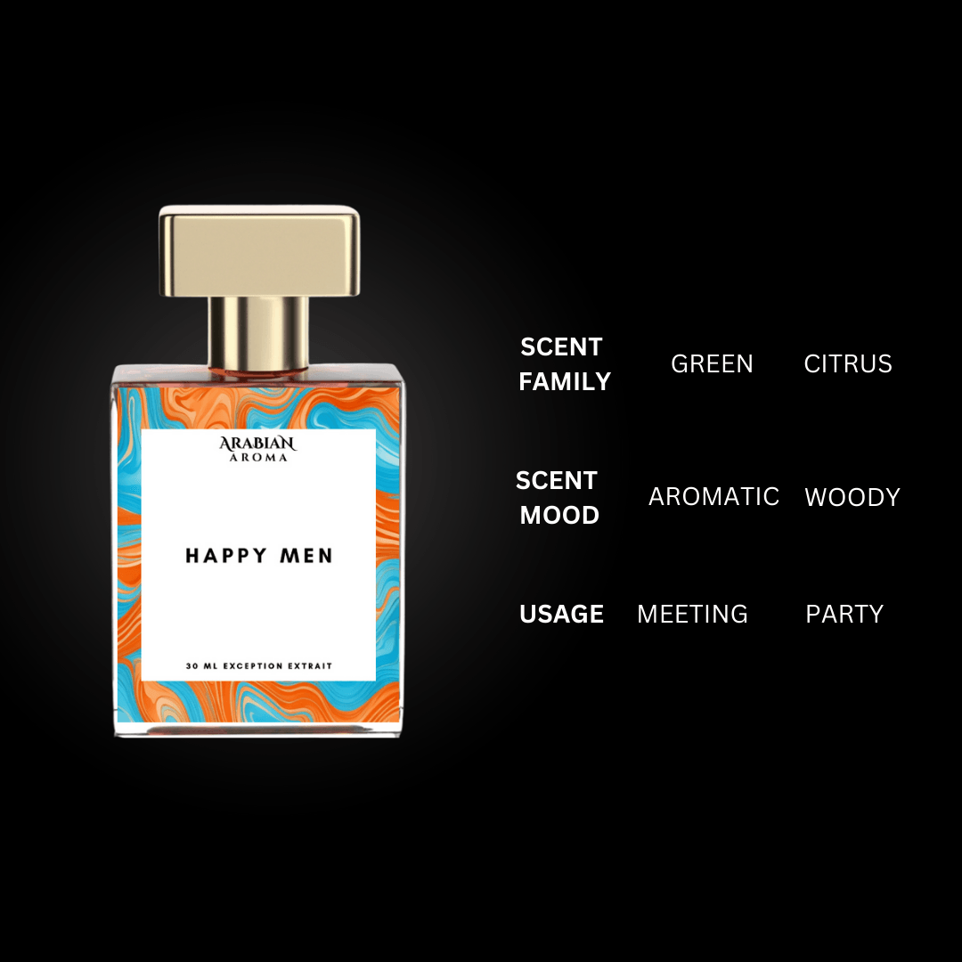 Happy Men By Arabian Aroma