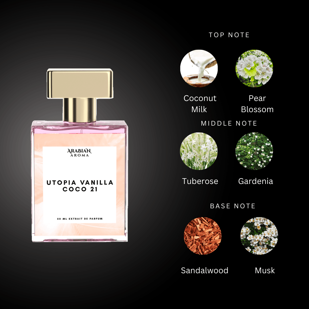 Utopia Vanilla Coco 21 By Arabian Aroma