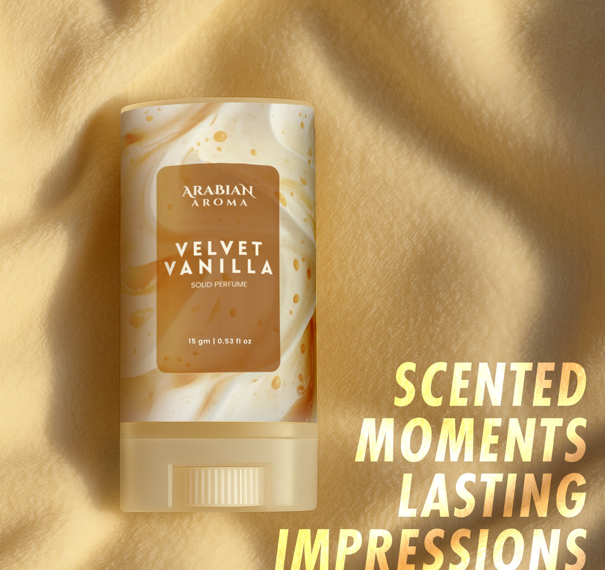 Velvet Vanilla Solid Perfume Gel