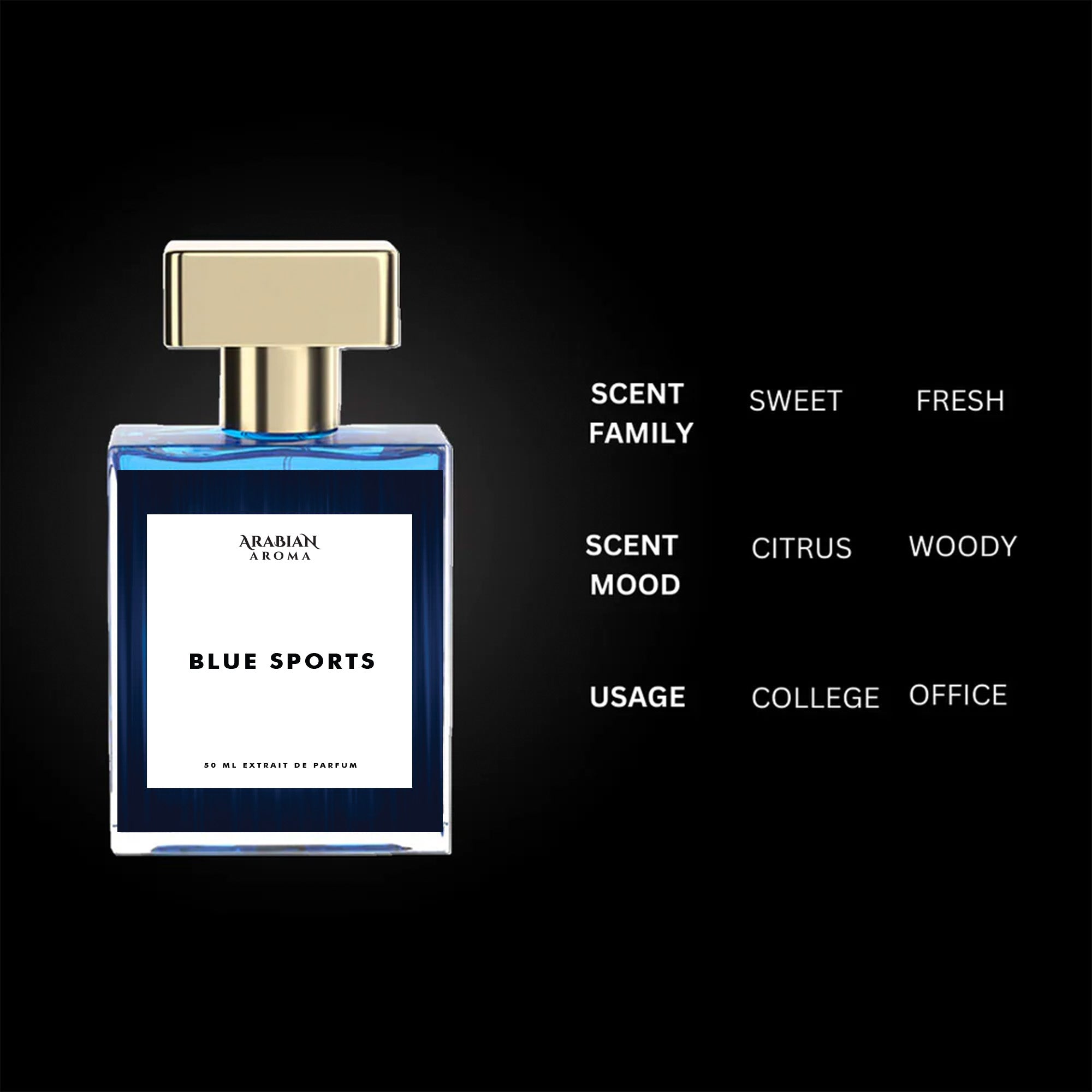 Blue Sports By Arabian Aroma