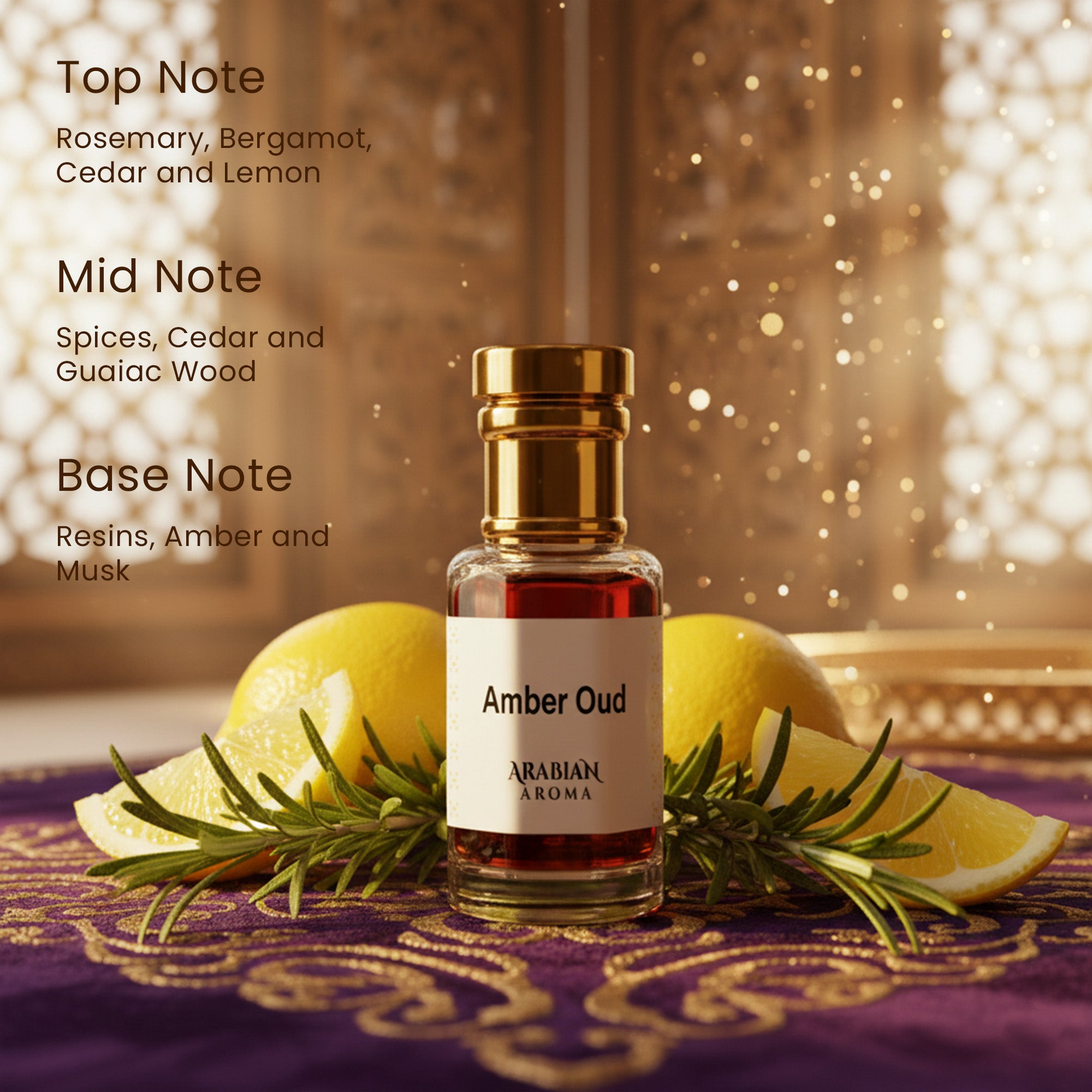 Badee Al Oud - Amber Oud - Mukhalat Al Badal Attar Set