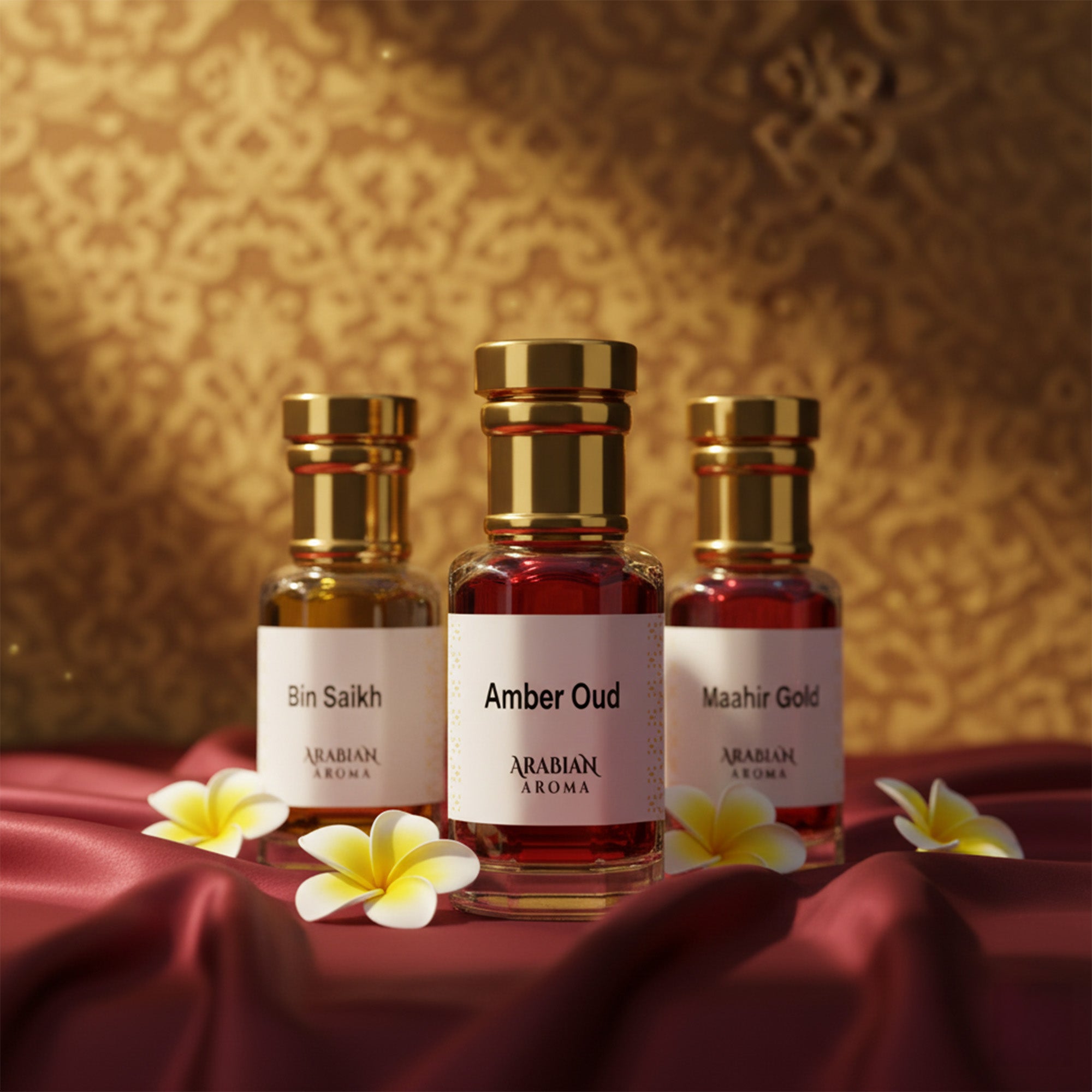 Bin Sikh - Amber Oud - Mahir Gold Attar Set