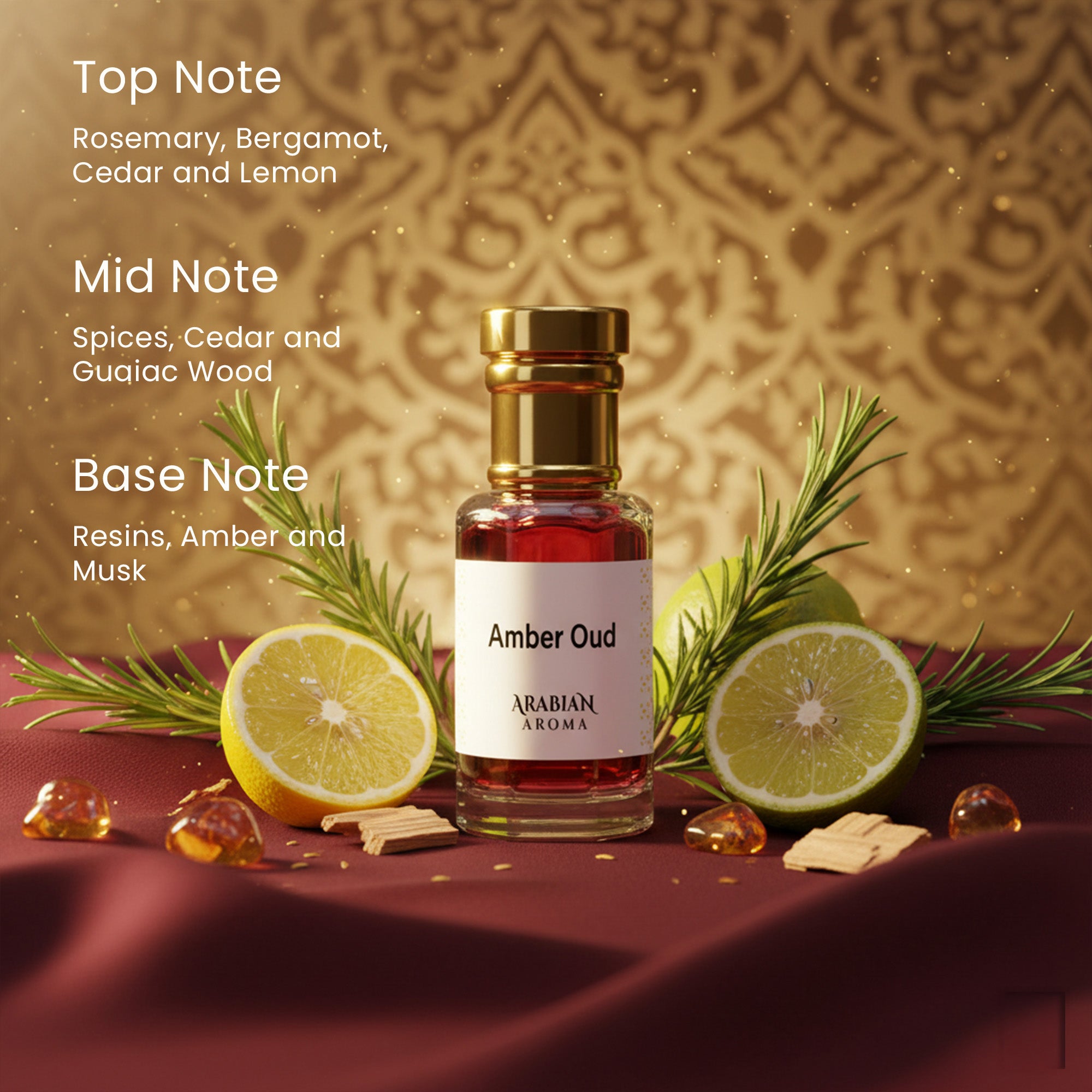 Bin Sikh - Amber Oud - Mahir Gold Attar Set