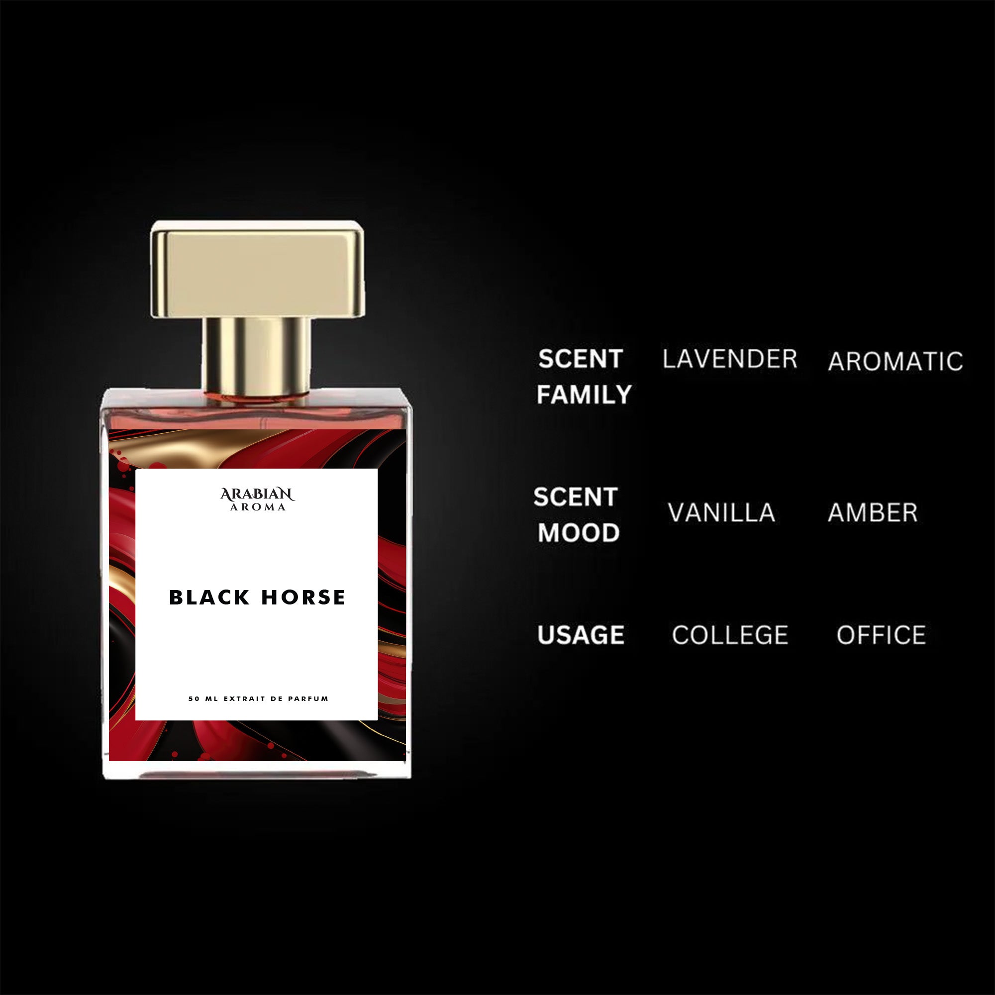 Black Horse By Arabian Aroma