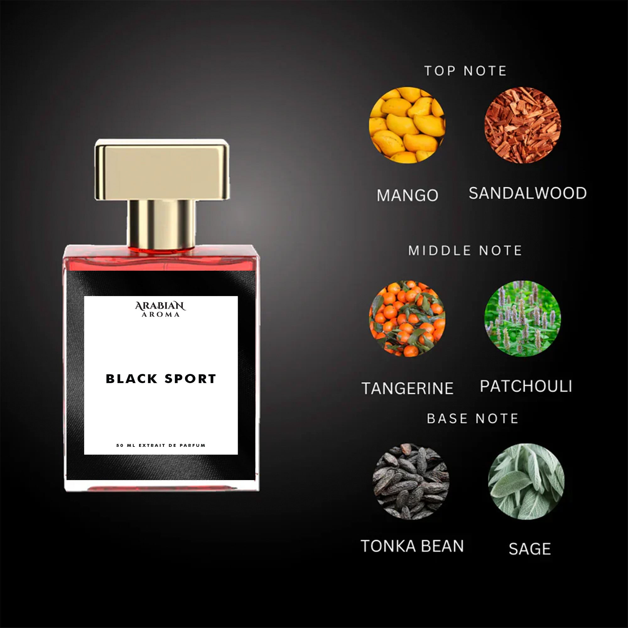 Black Sport By Arabian Aroma