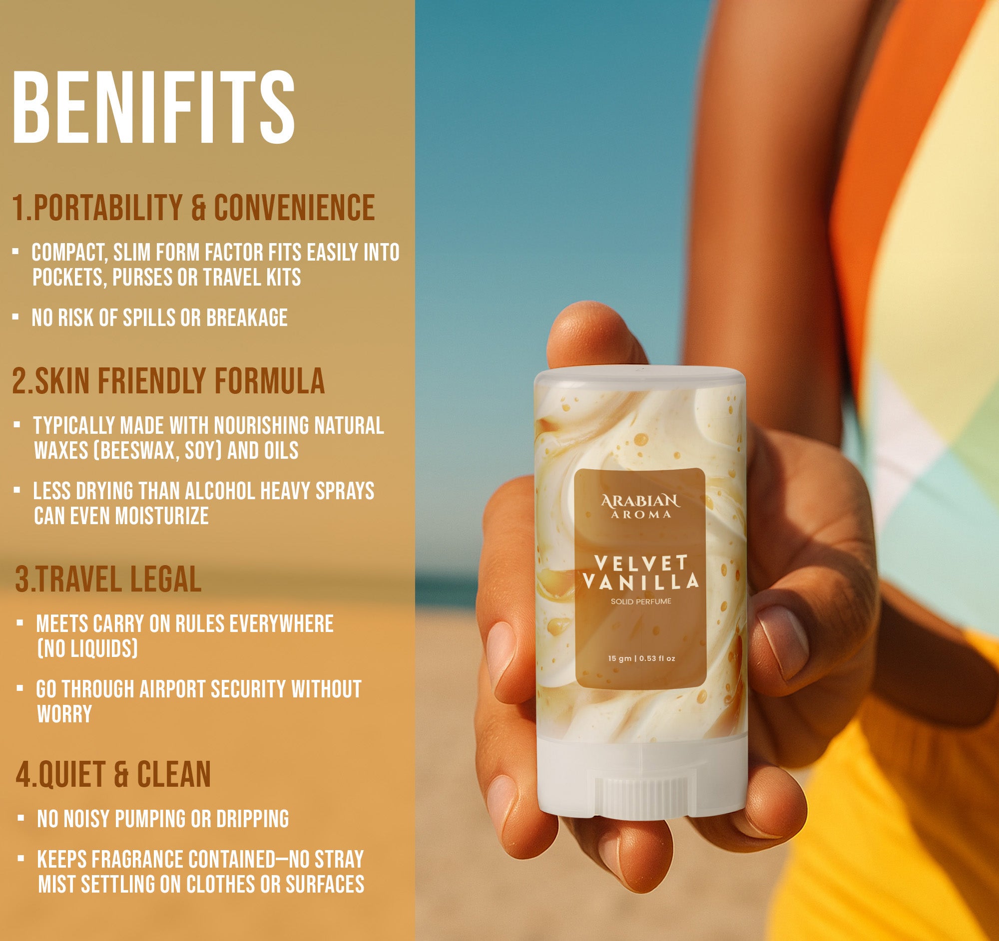 Velvet Vanilla Solid Perfume