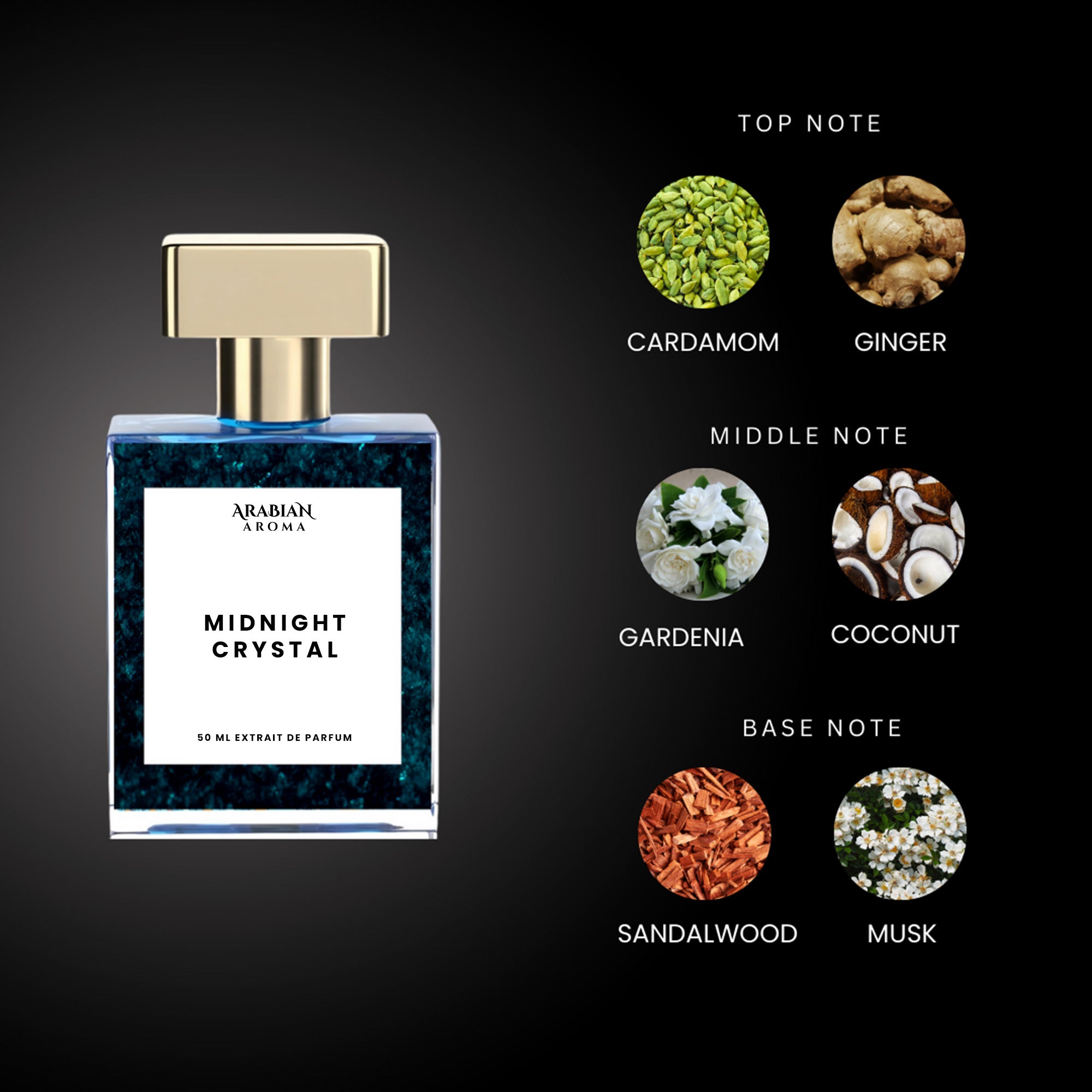 Midnight Crystal By Arabian Aroma