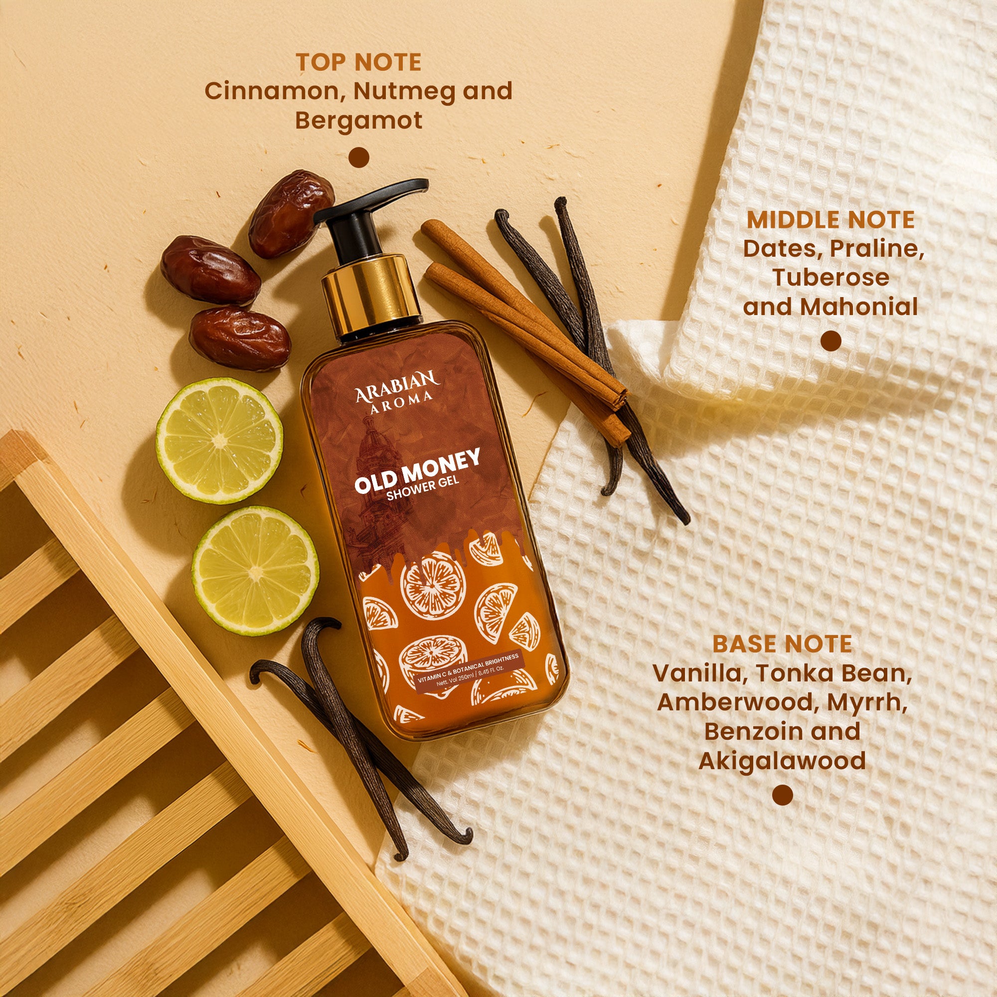 OLD MONEY SHOWER GEL