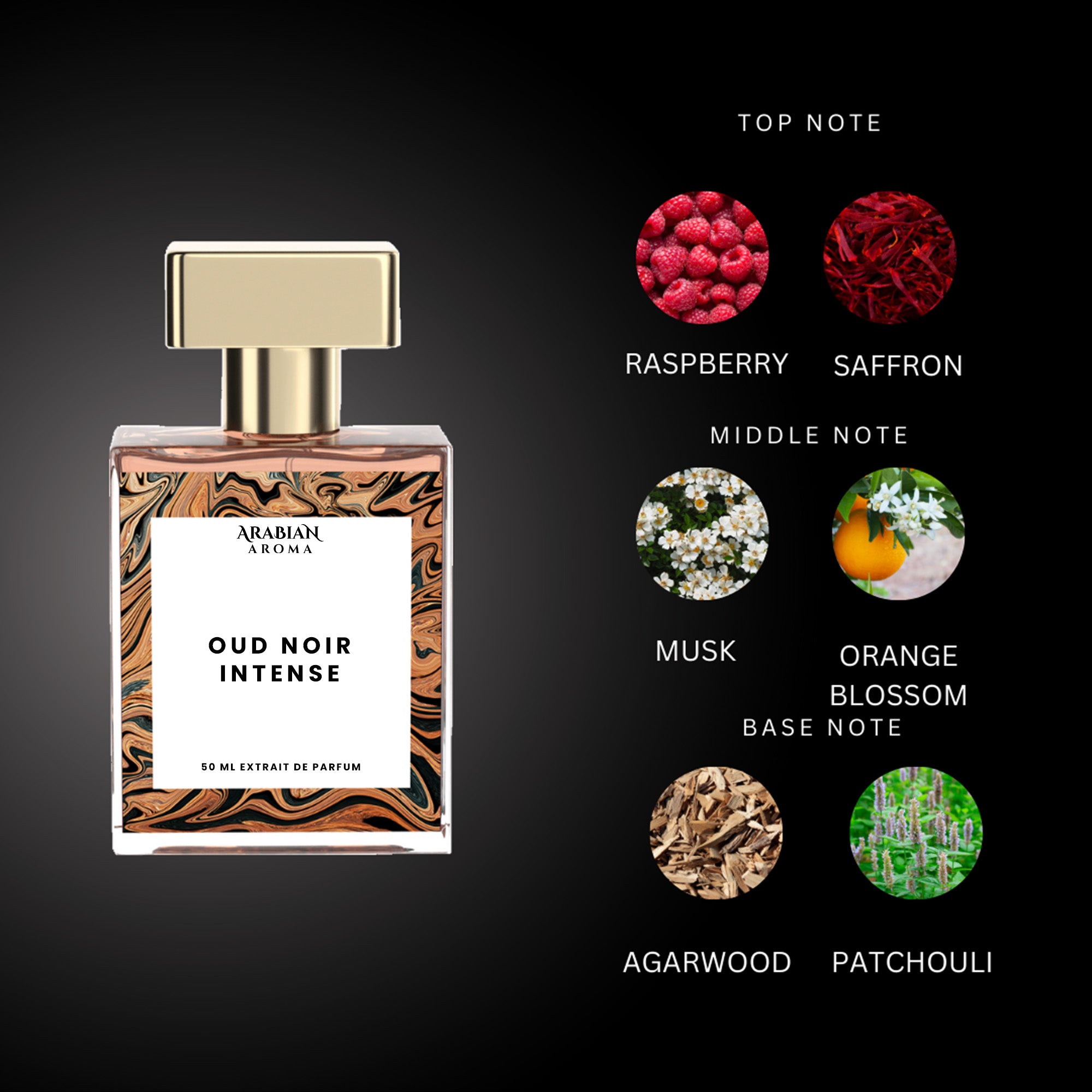 Oud Noir Intense By Arabian Aroma