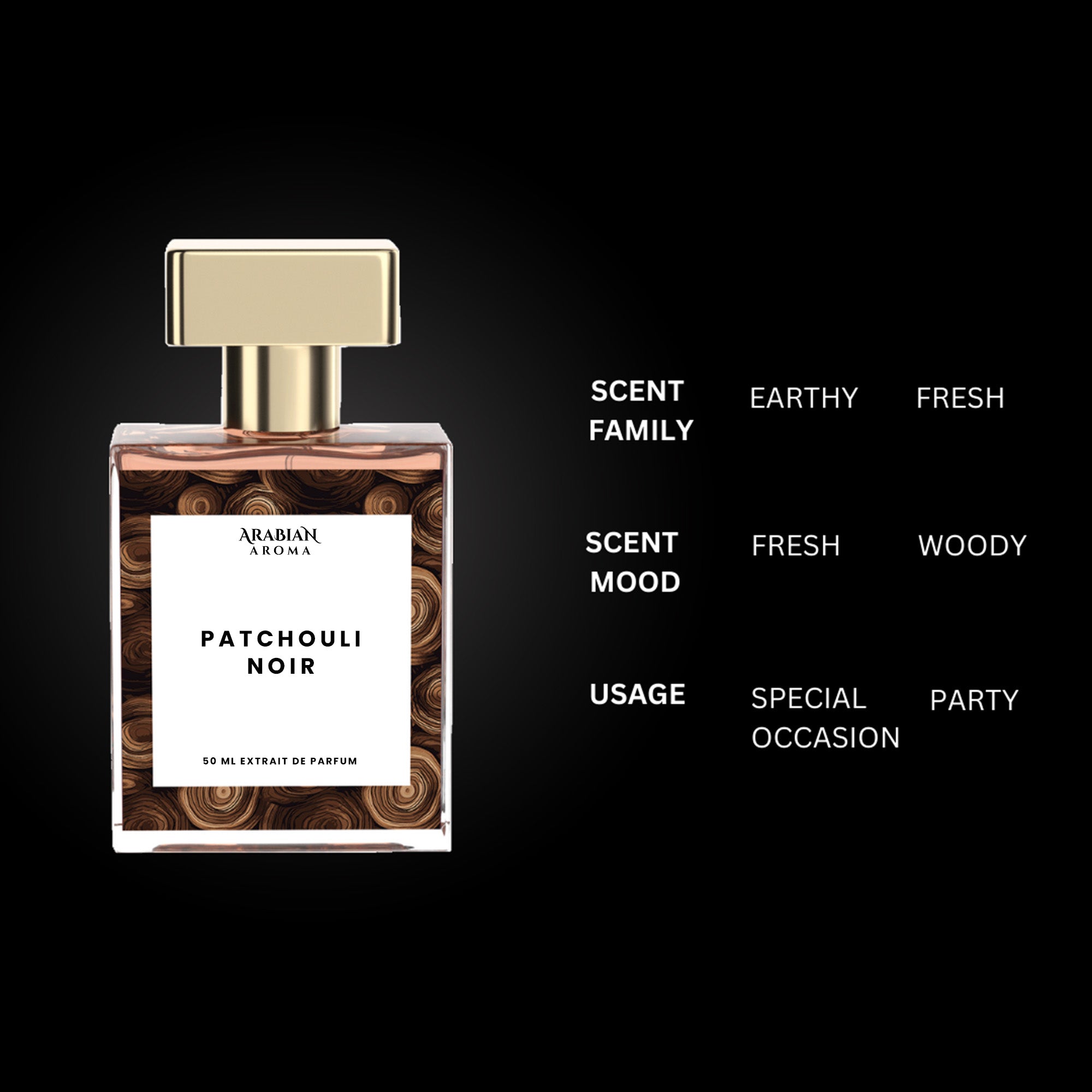 Patchouli Noir By Arabian Aroma