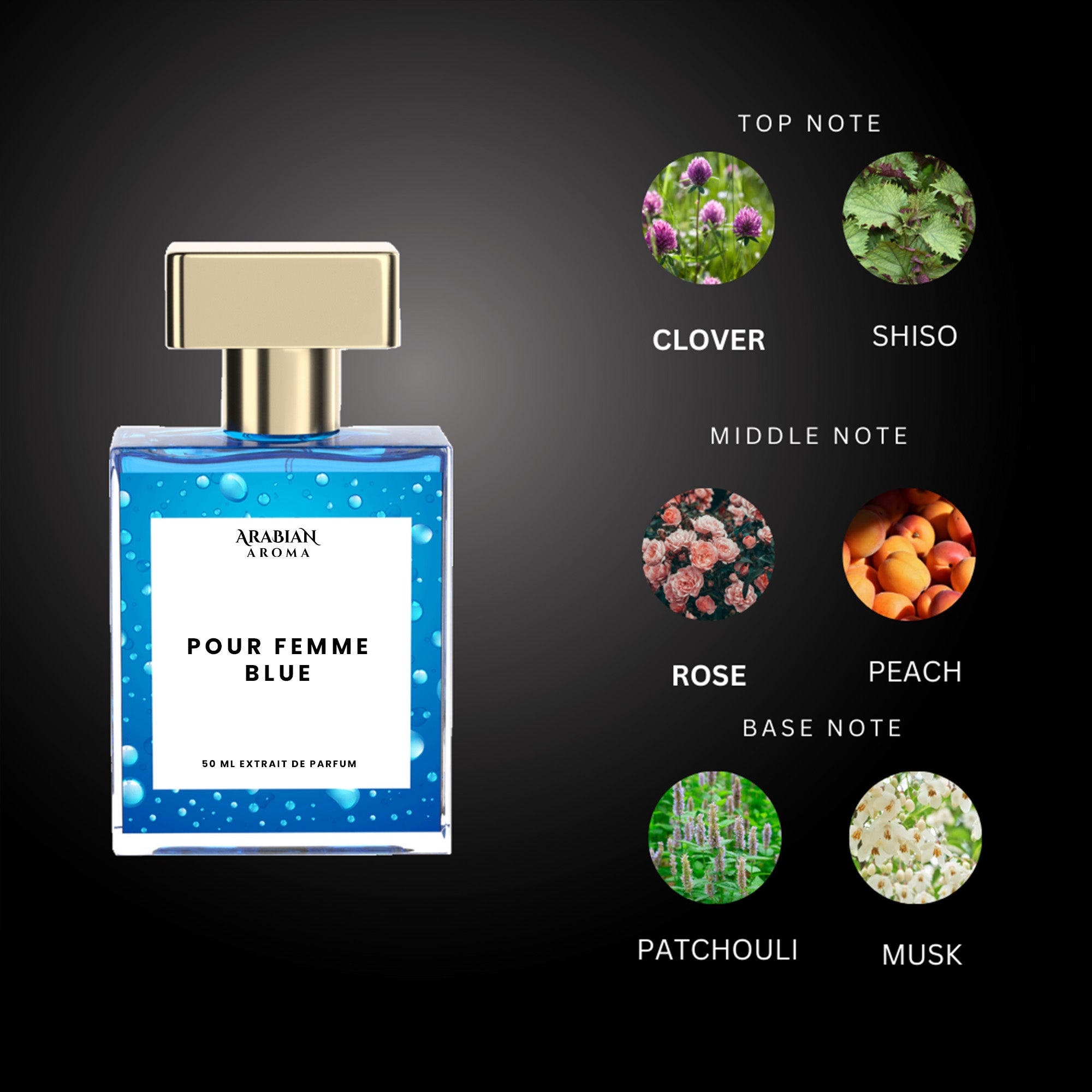Pour Femme Blue By Arabian Aroma