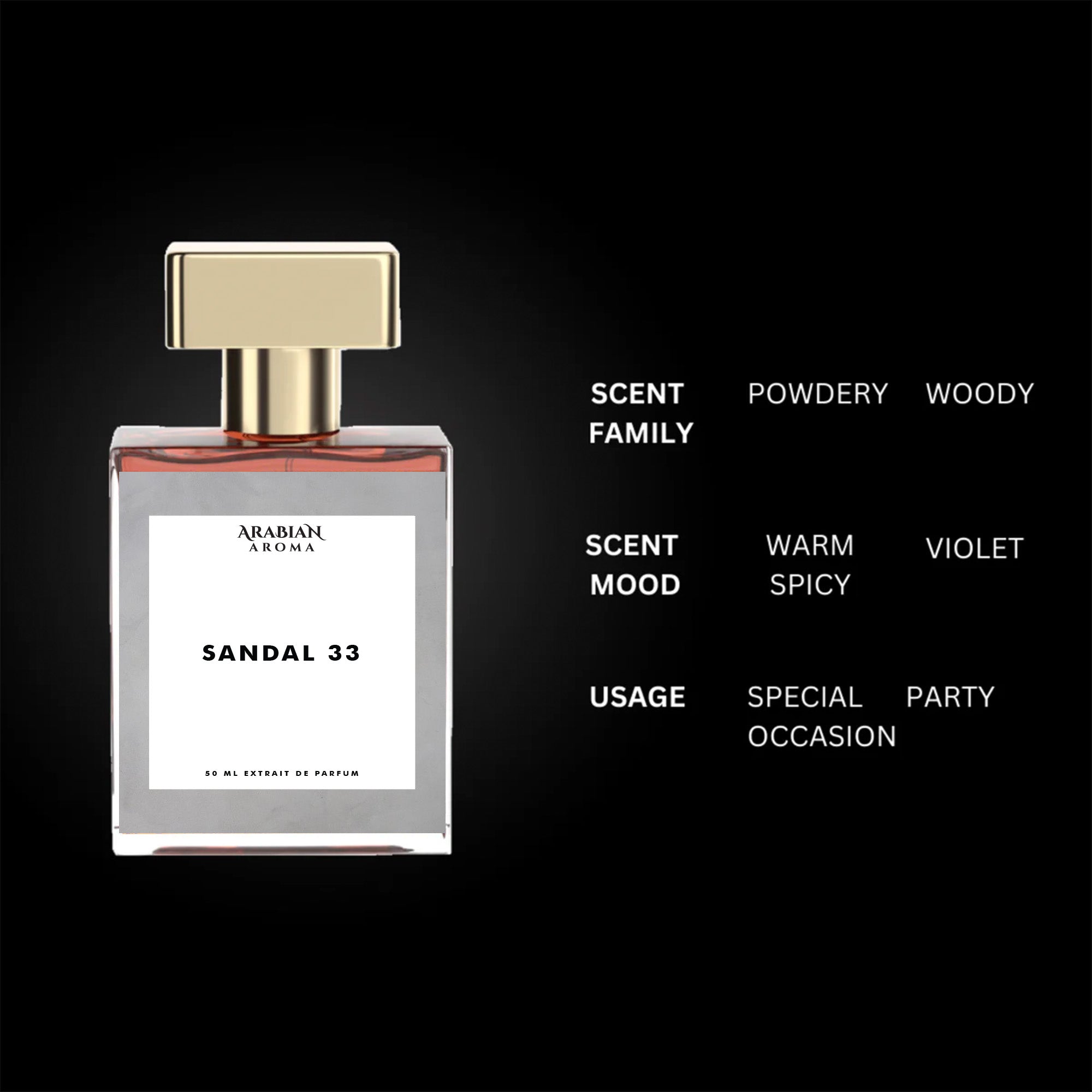 Sandal 33 By Arabian Aroma