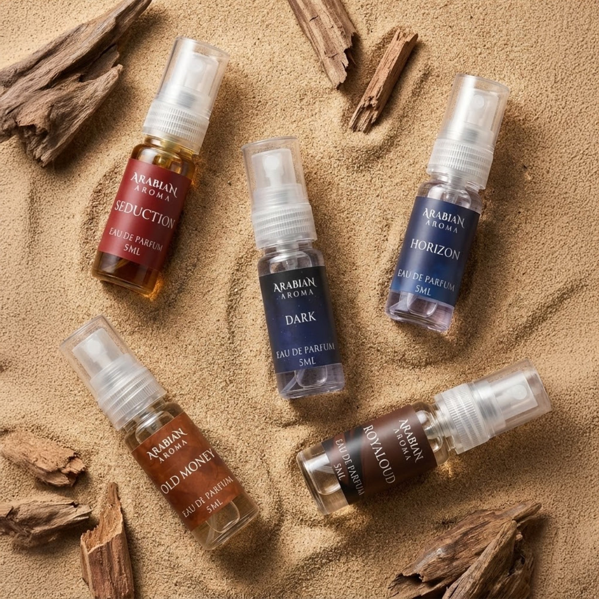 Signature Men Perfumes Tester Set