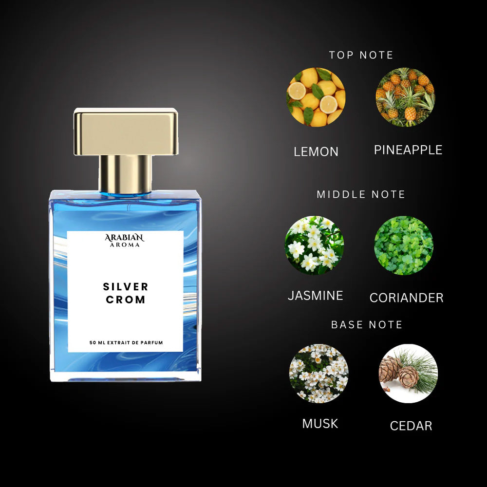 Silver Crom By Arabian Aroma