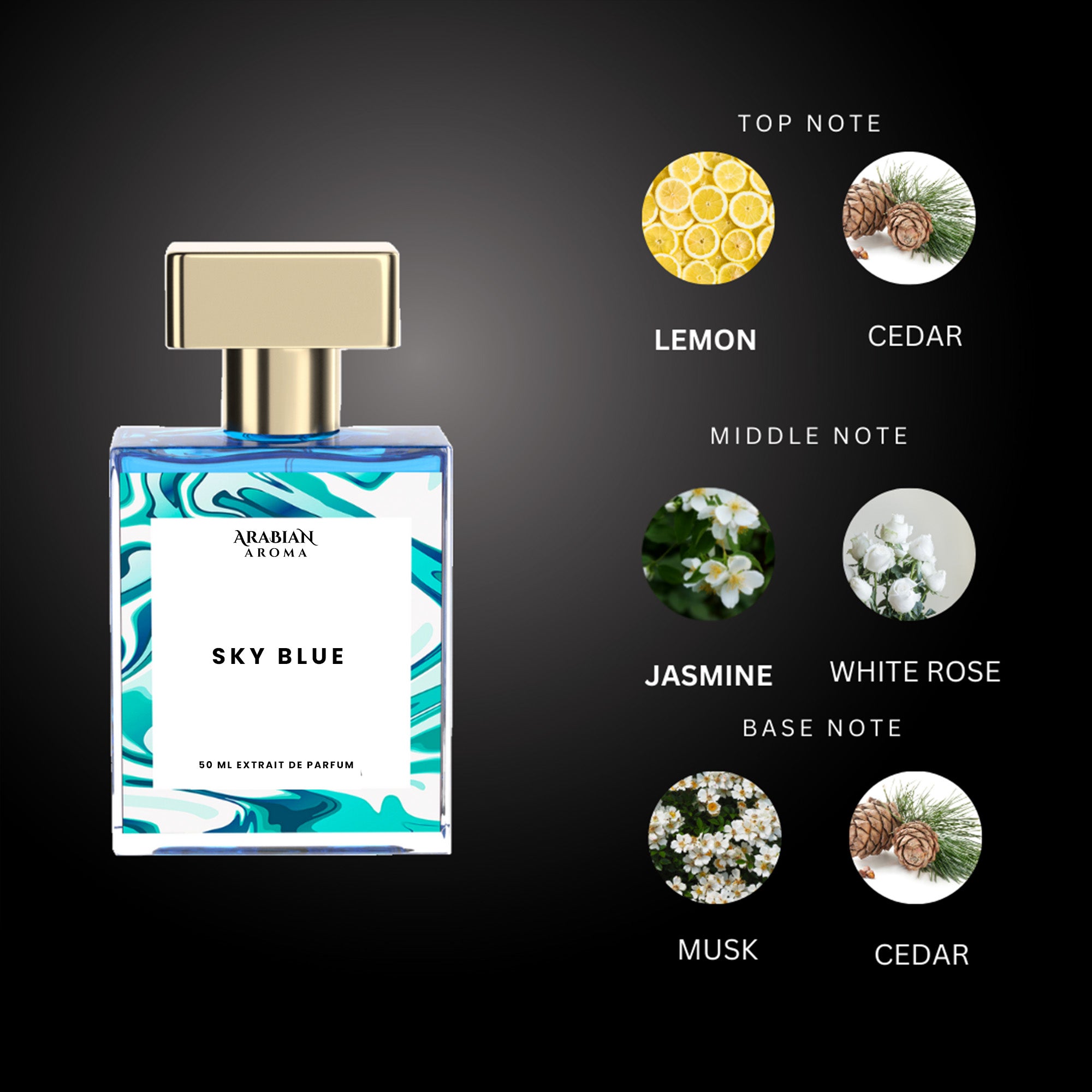 Sky Blue By Arabian Aroma