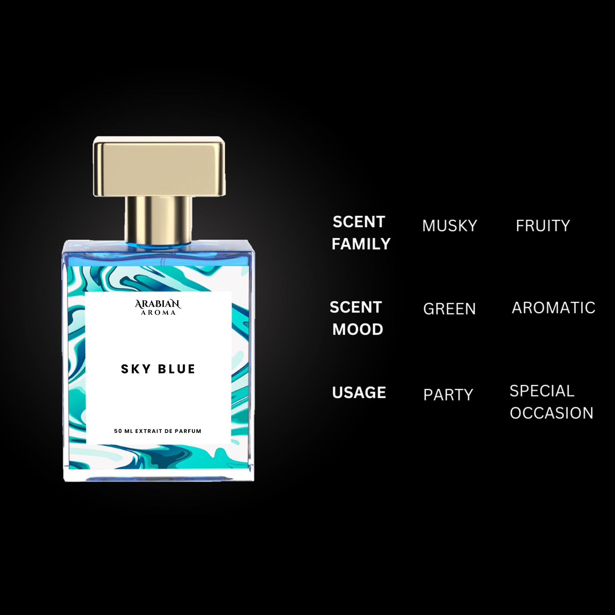 Sky Blue By Arabian Aroma