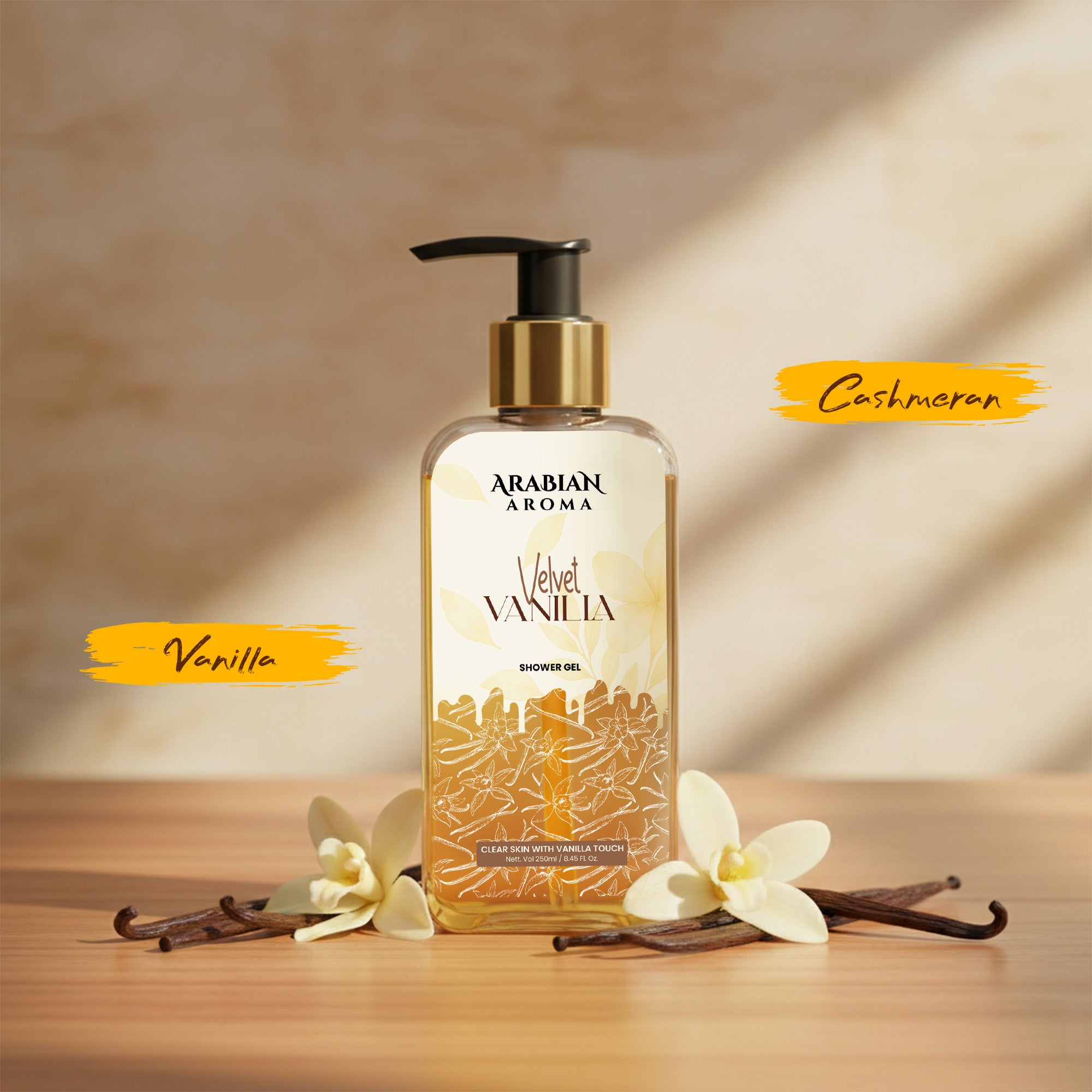 VELVET VANILLA SHOWER GEL