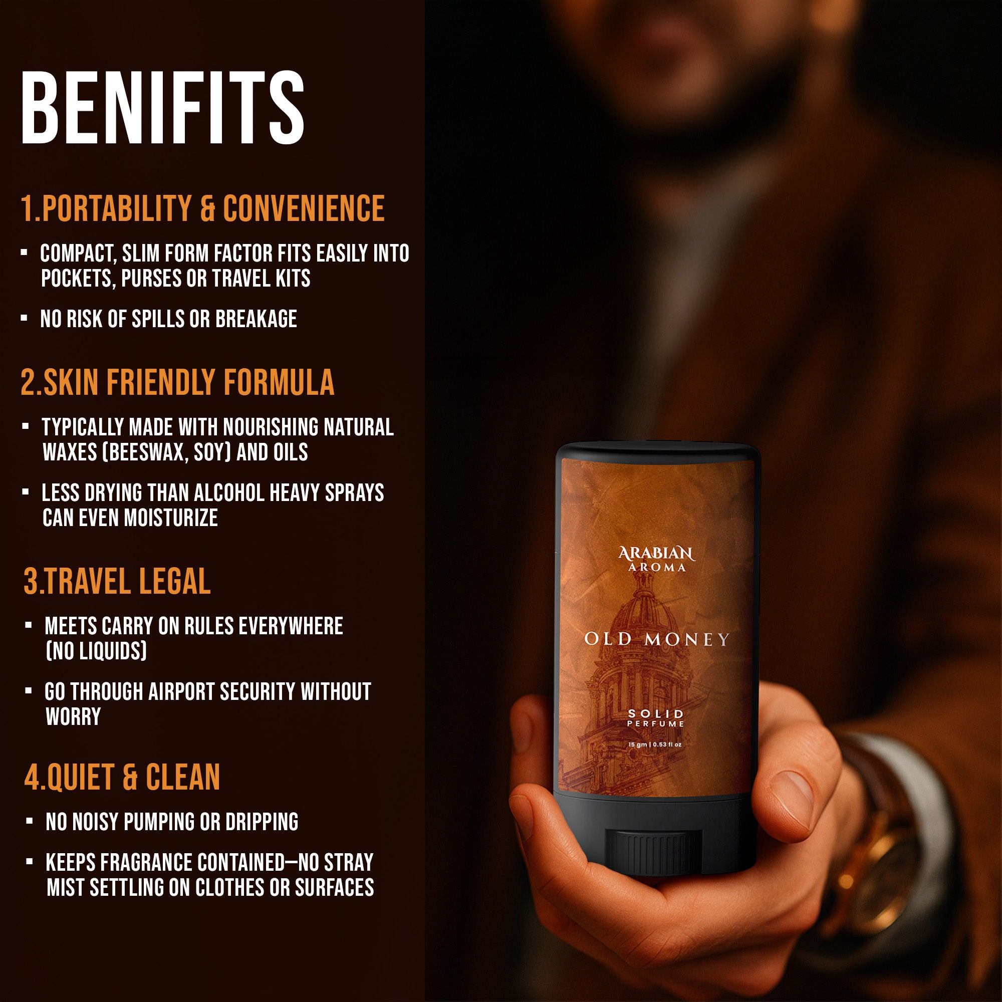 Old Money Solid Perfume Men