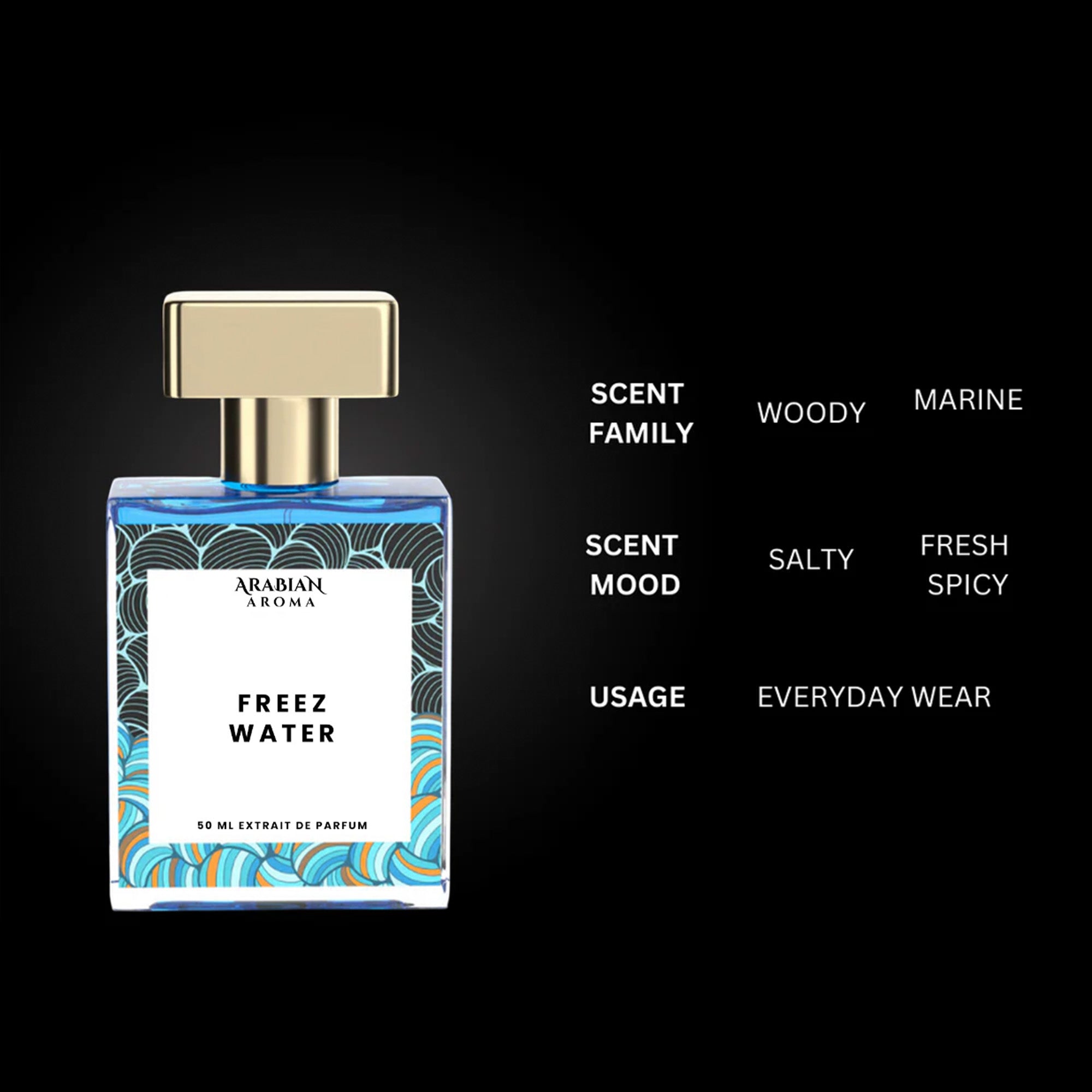 Freez Water Men By Arabian Aroma