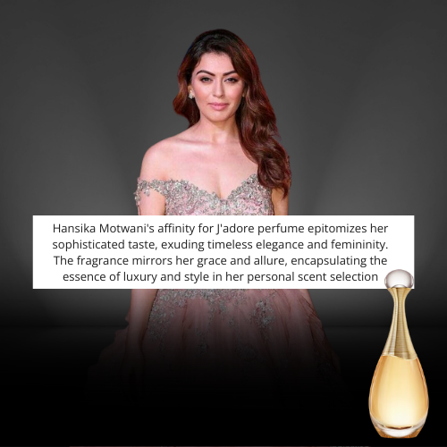 Hanshika Motwani Perfume