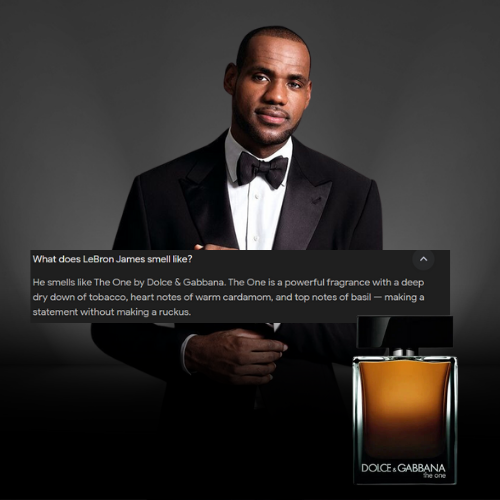 Lebron James Perfume