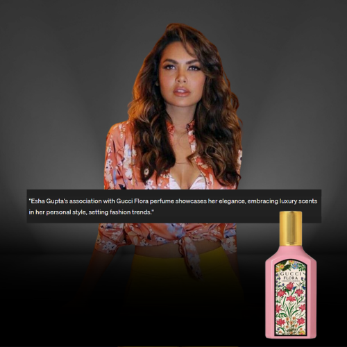 Esha Gupta Perfume