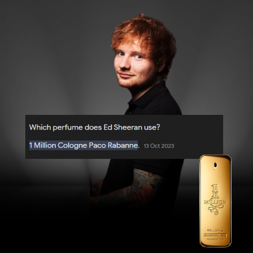 ED Sheeran Perfume