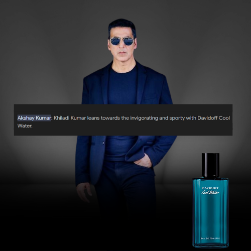 Akshay Kumar Perfume