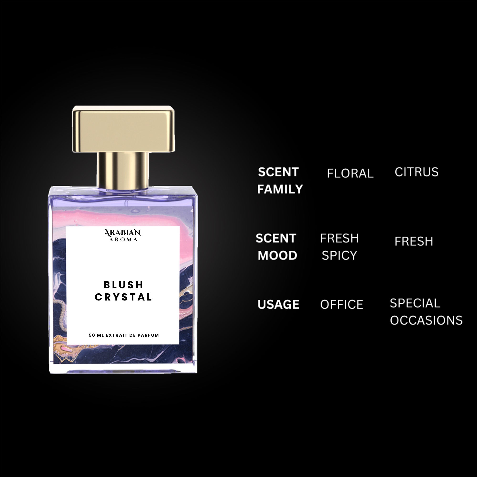 Blush Crystal By Arabian Aroma