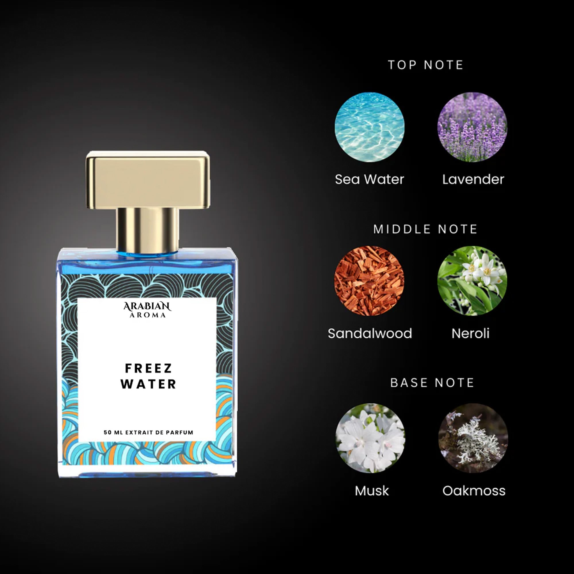 Freez Water Men By Arabian Aroma