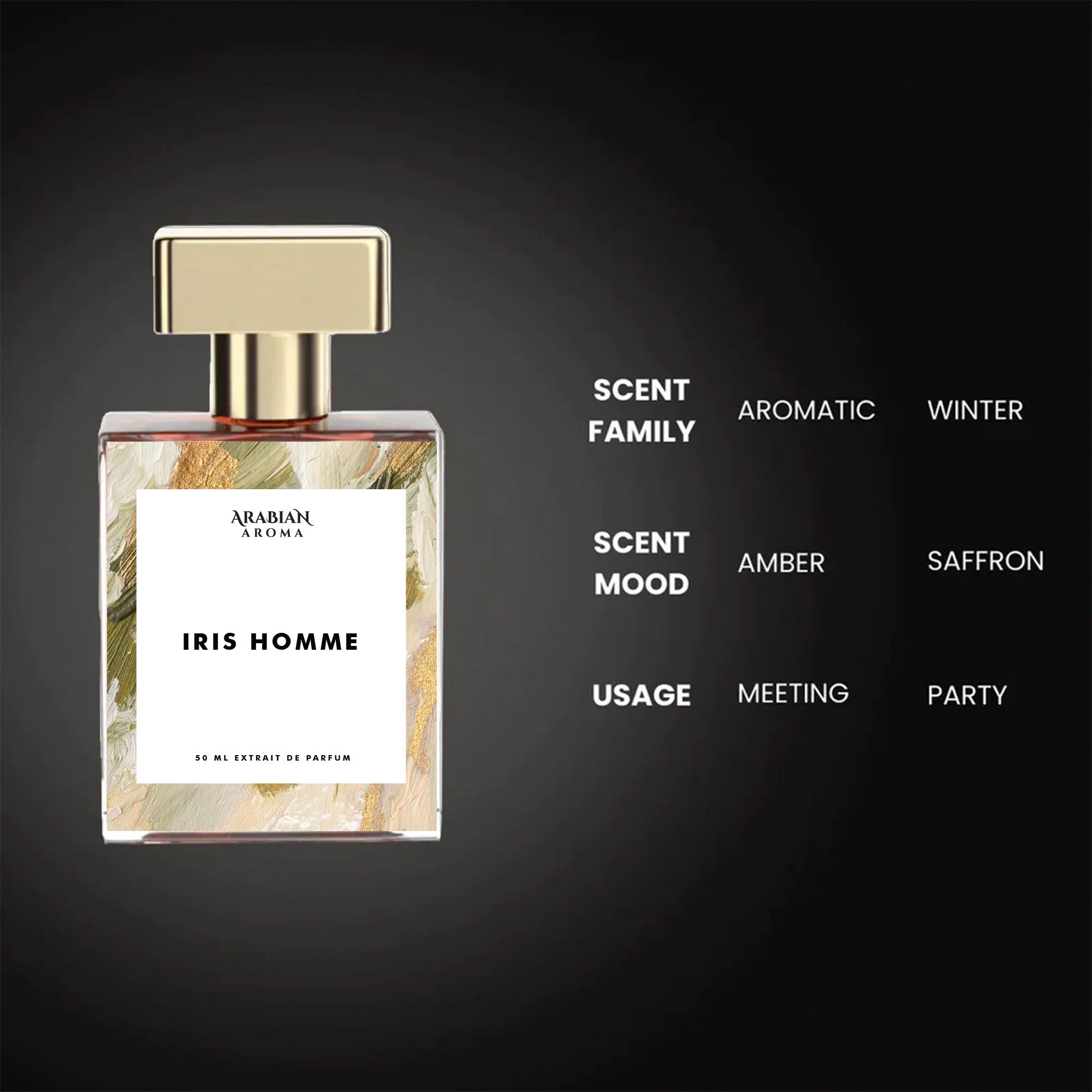 Iris homme By Arabian Aroma
