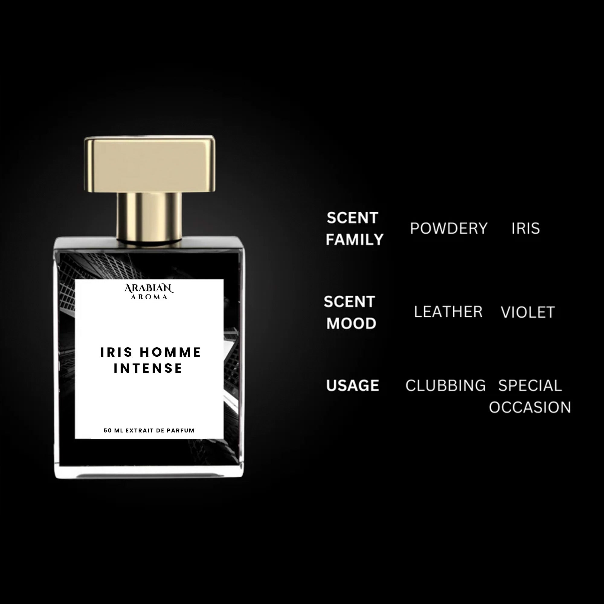 Iris homme intense By Arabian Aroma
