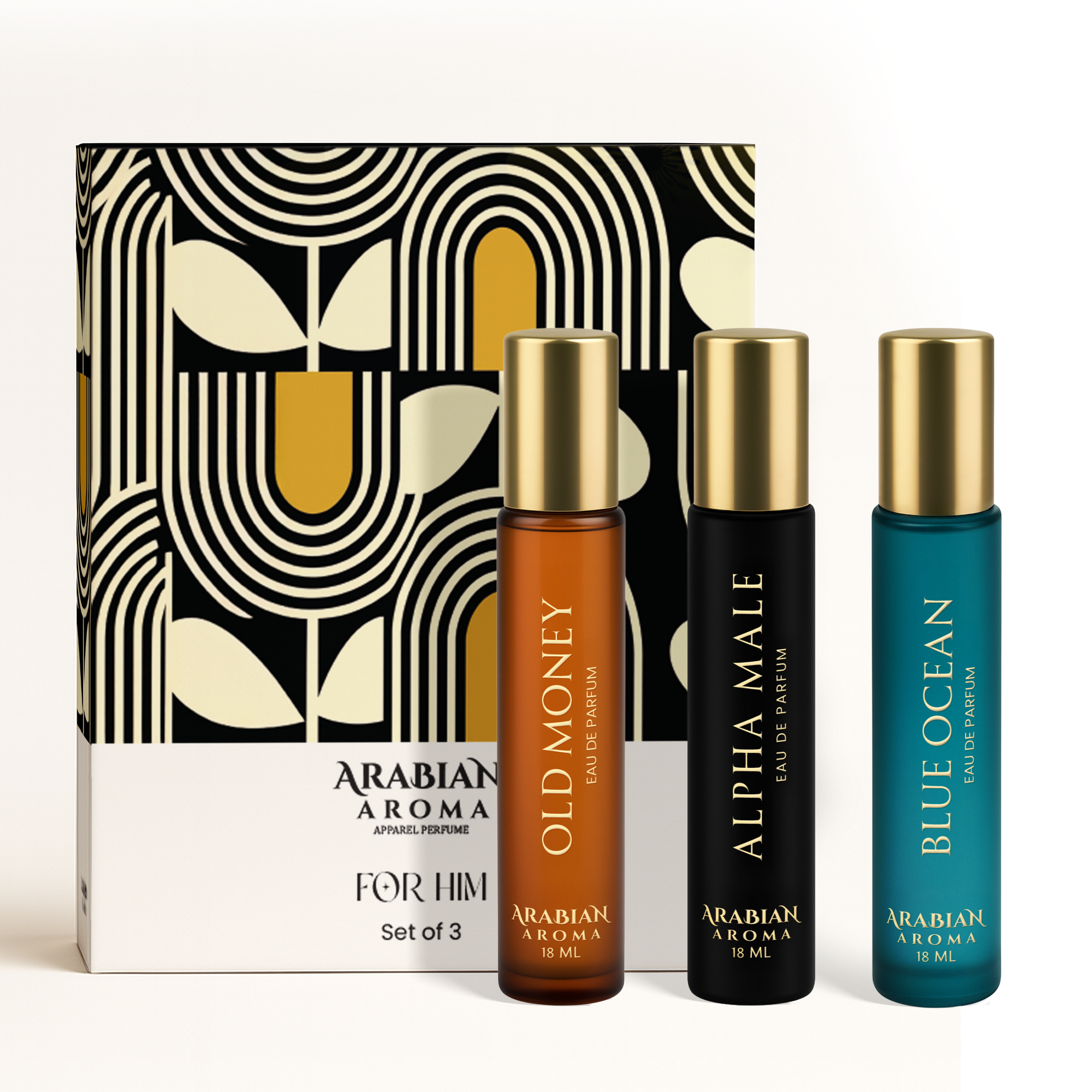 Perfume Gift Set for Him | Pack of 3 (18ml Perfume)