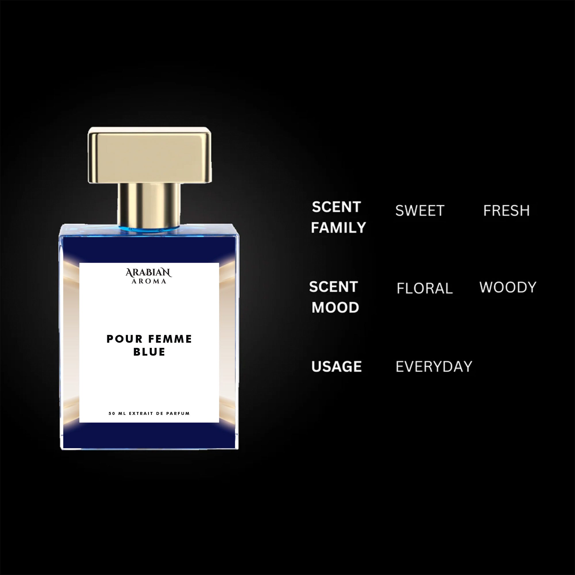 Pour Femme Blue By Arabian Aroma