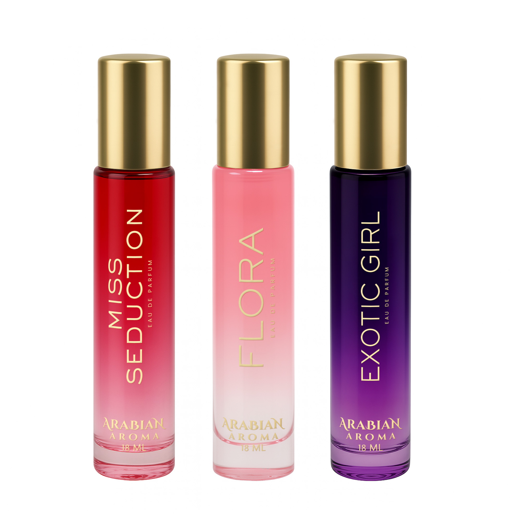 Perfume Gift Set for Her | Pack of 3 (18ml Perfume)