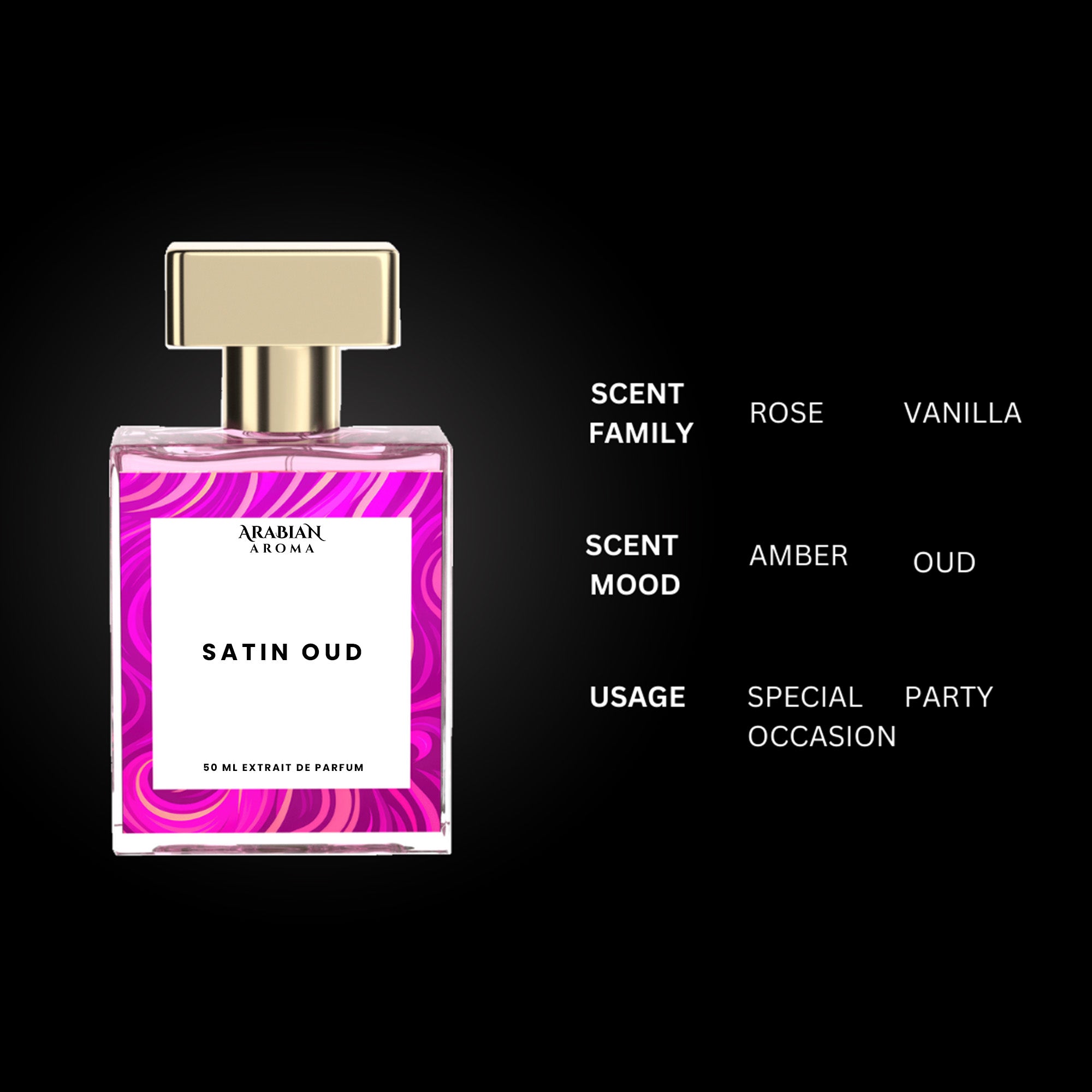 Satin Oud By Arabian Aroma