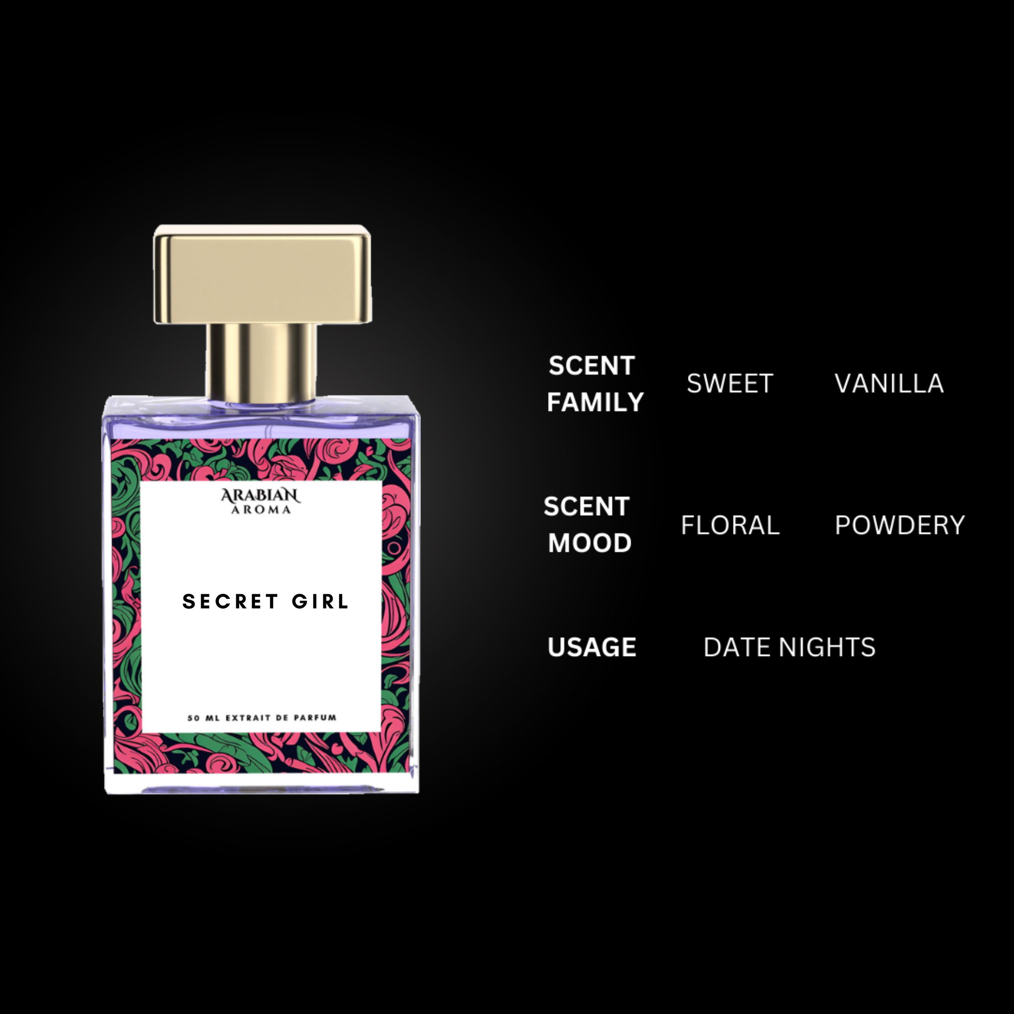 Secret Girl By Arabian Aroma