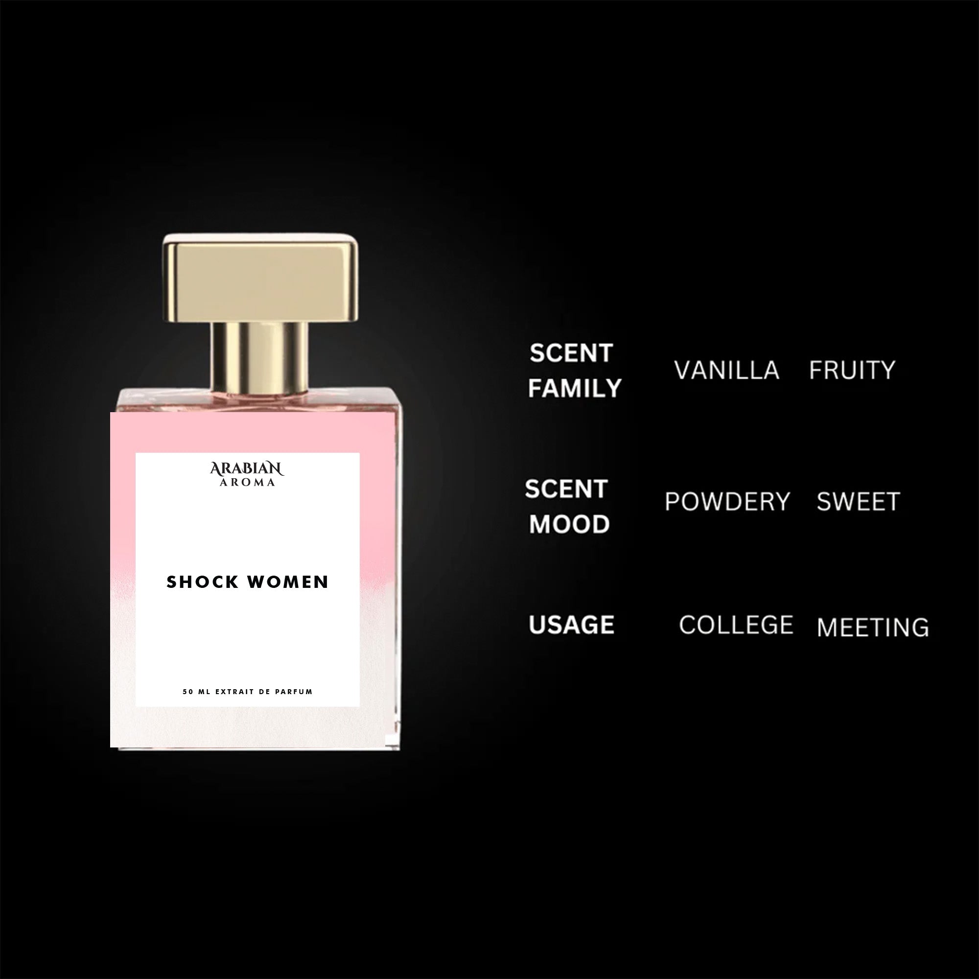 One Shock Women By Arabian Aroma