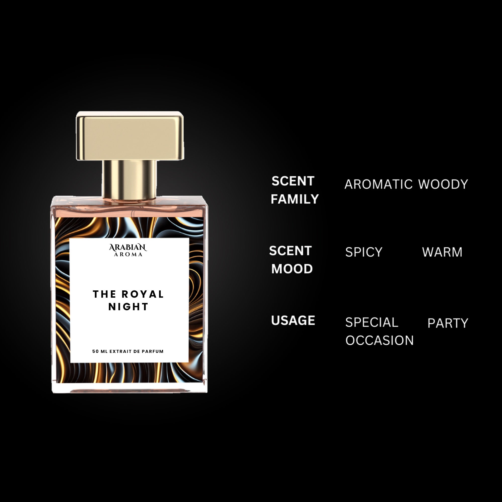 The Royal Night Perfume | Arabian Aroma